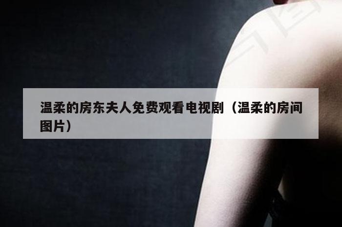 温柔的房东夫人免费观看电视剧（温柔的房间图片）